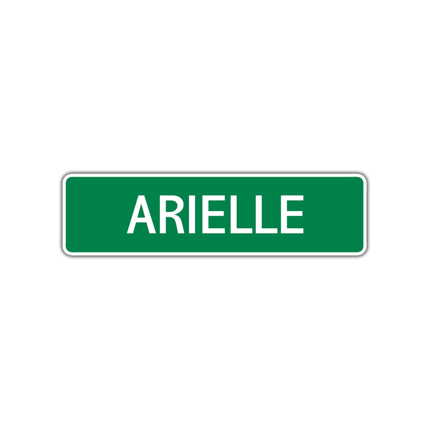Arielle Street Sign Children Name Room Plate