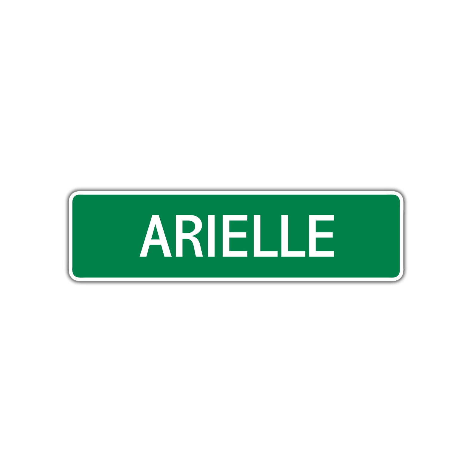 Arielle Street Sign Children Name Room Plate