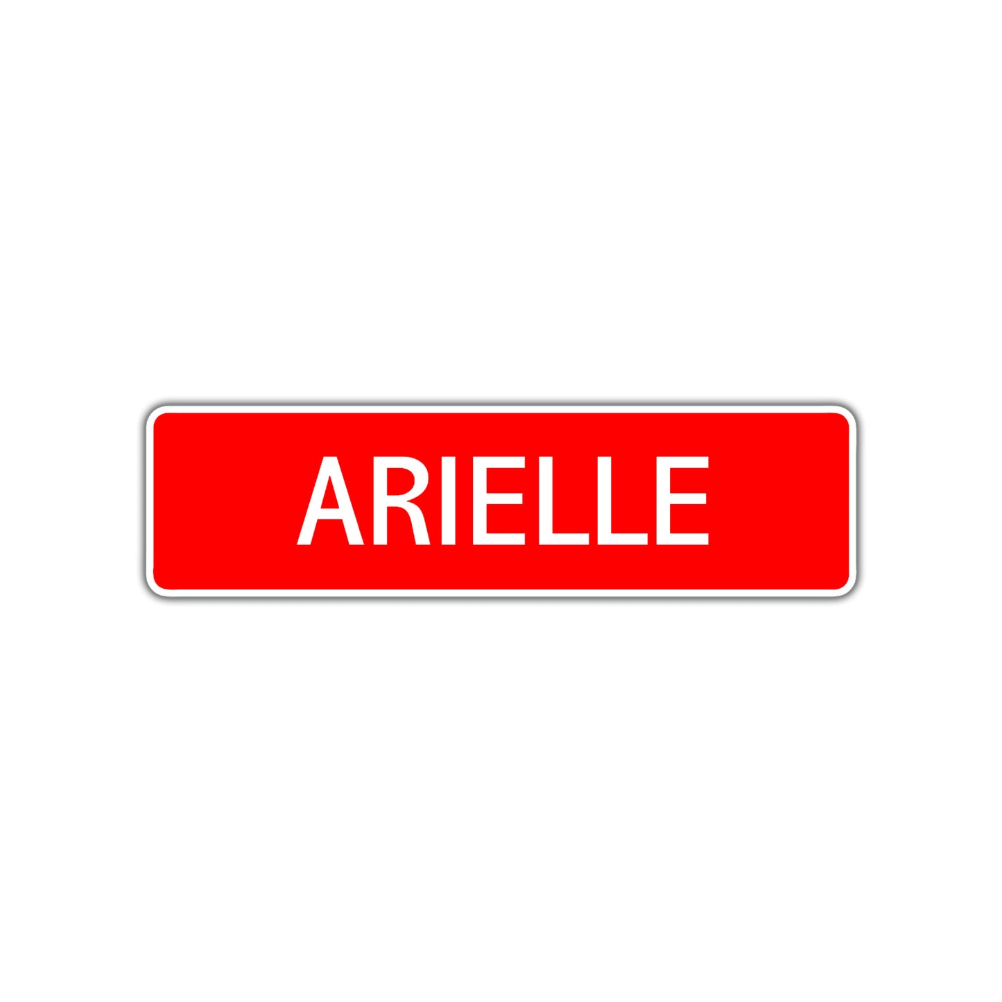 Arielle Street Sign Children Name Room Plate