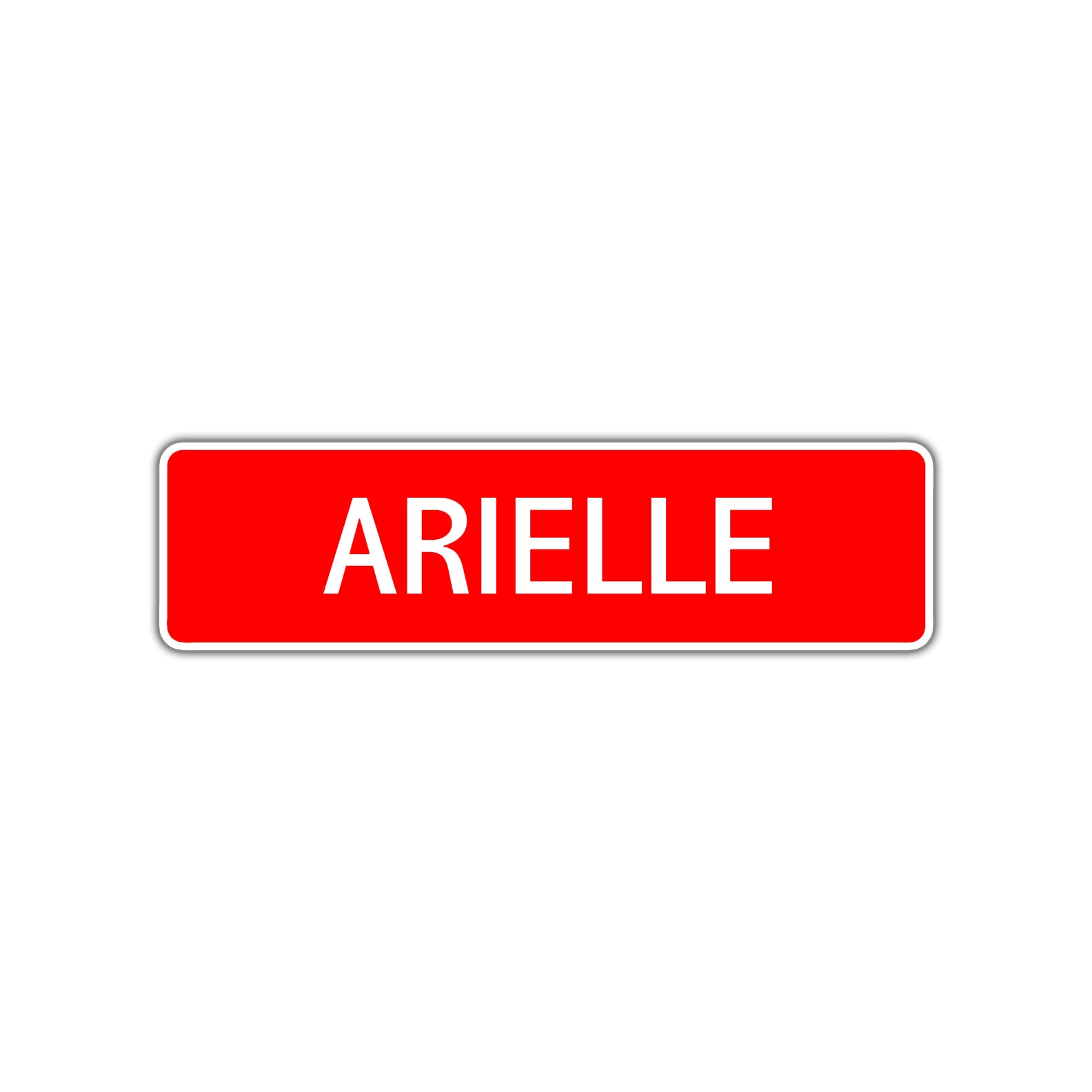 Arielle Street Sign Children Name Room Plate