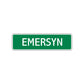 Emersyn Street Sign Children Name Room Plate