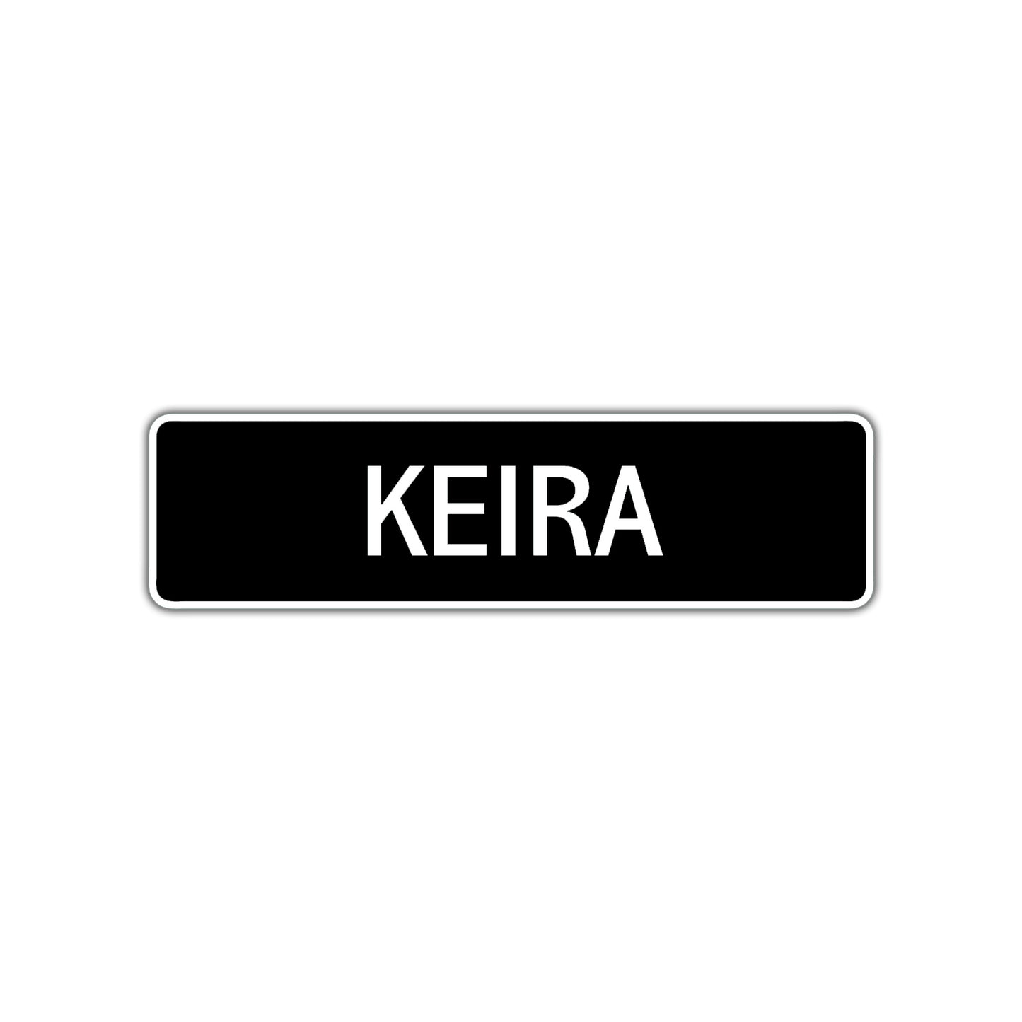 Keira Street Sign Children Name Room Plate