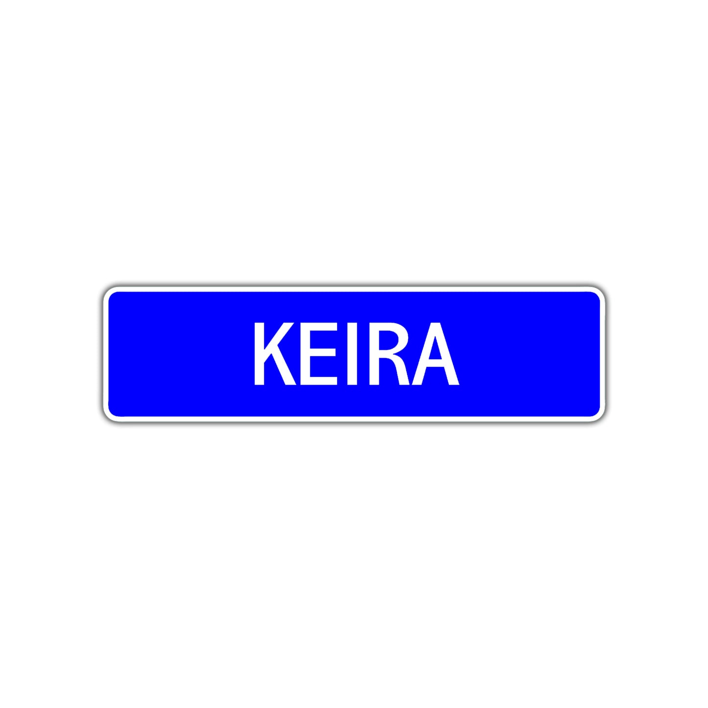 Keira Street Sign Children Name Room Plate