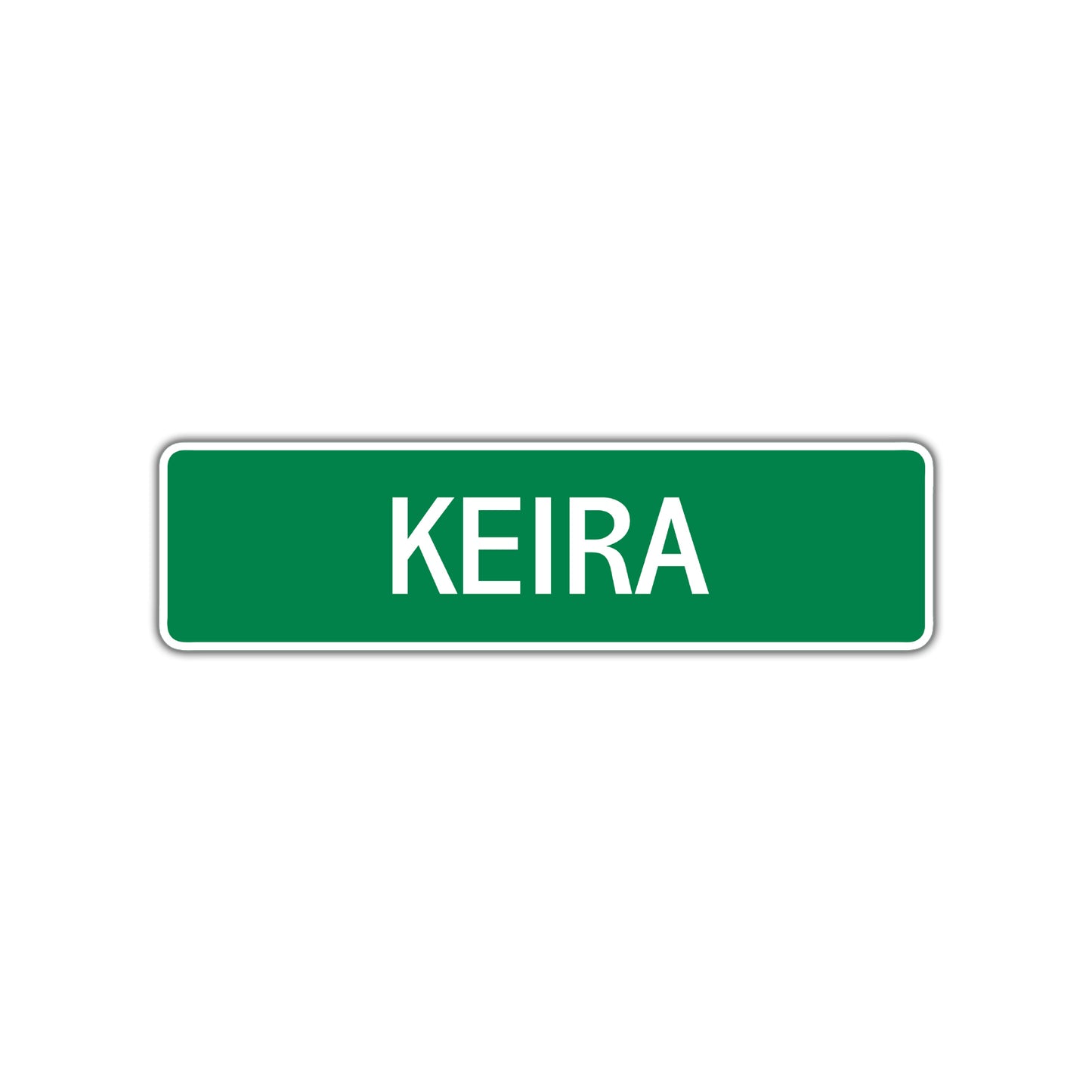 Keira Street Sign Children Name Room Plate