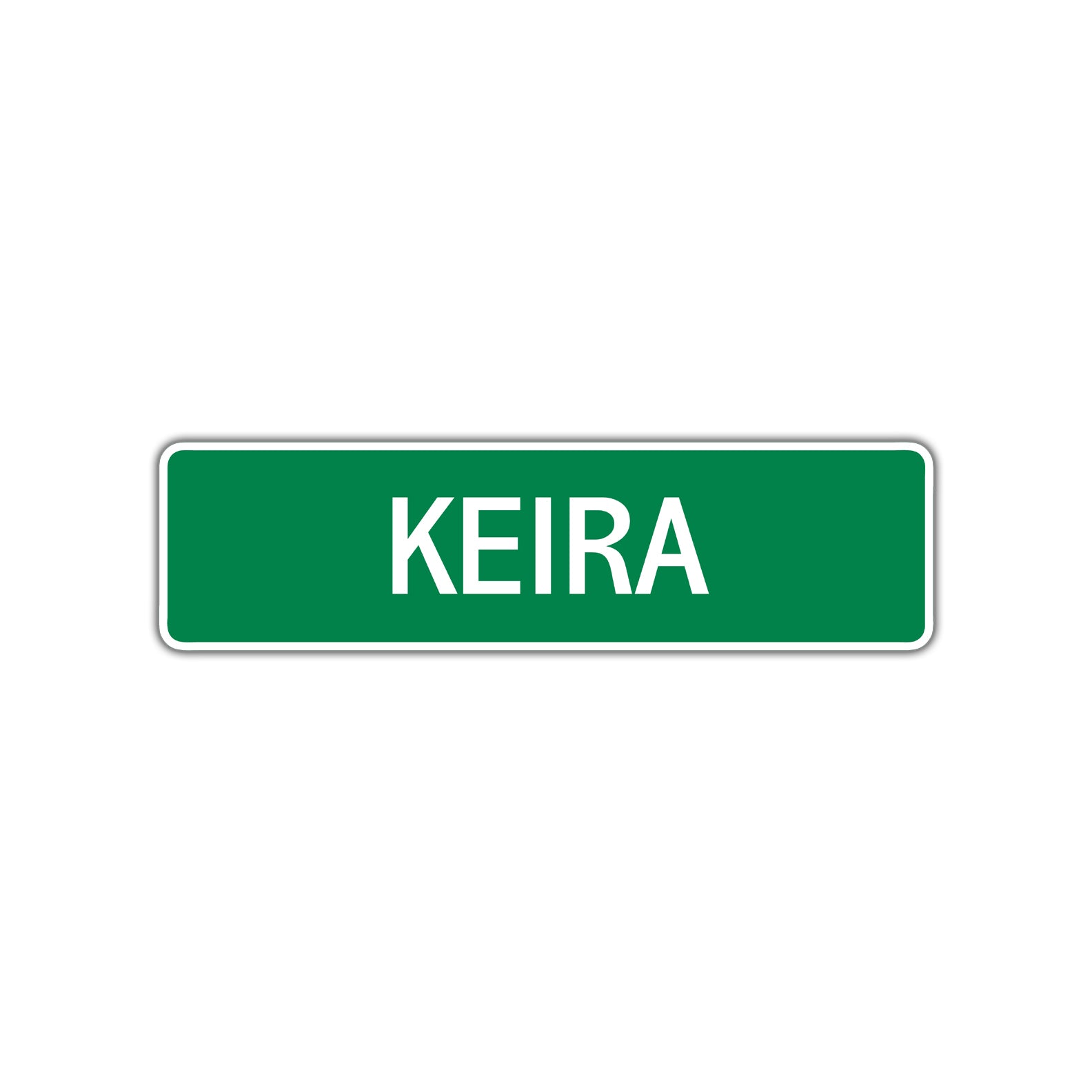 Keira Street Sign Children Name Room Plate