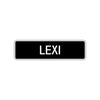 Lexi Street Sign Children Name Room Plate