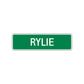 Rylie Street Sign Children Name Room Plate