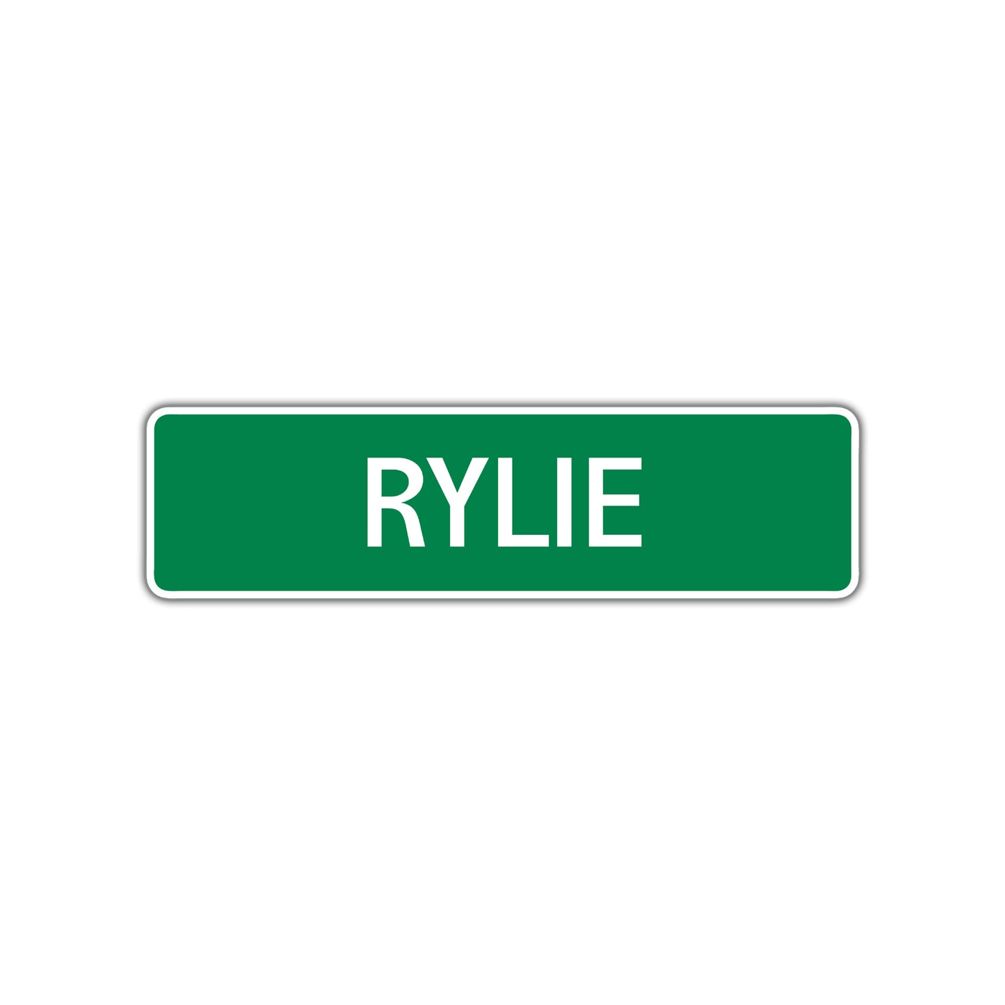 Rylie Street Sign Children Name Room Plate