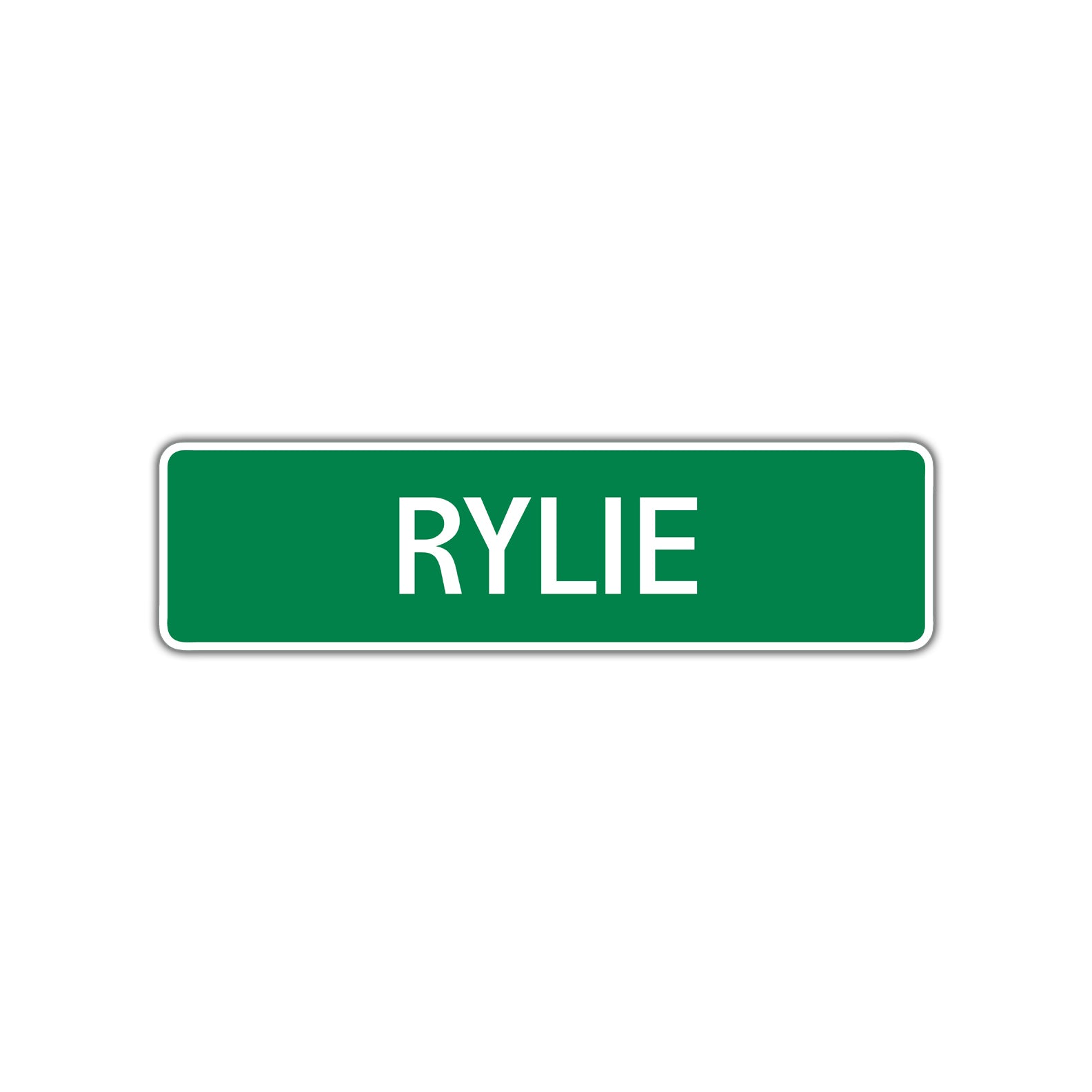 Rylie Street Sign Children Name Room Plate