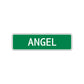 Angel Street Sign Children Name Room Plate