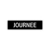Journee Street Sign Children Name Room Plate