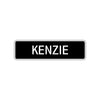 Kenzie Street Sign Children Name Room Plate
