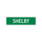 Shelby Street Sign Children Name Room Plate