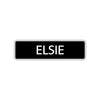 Elsie Street Sign Children Name Room Plate