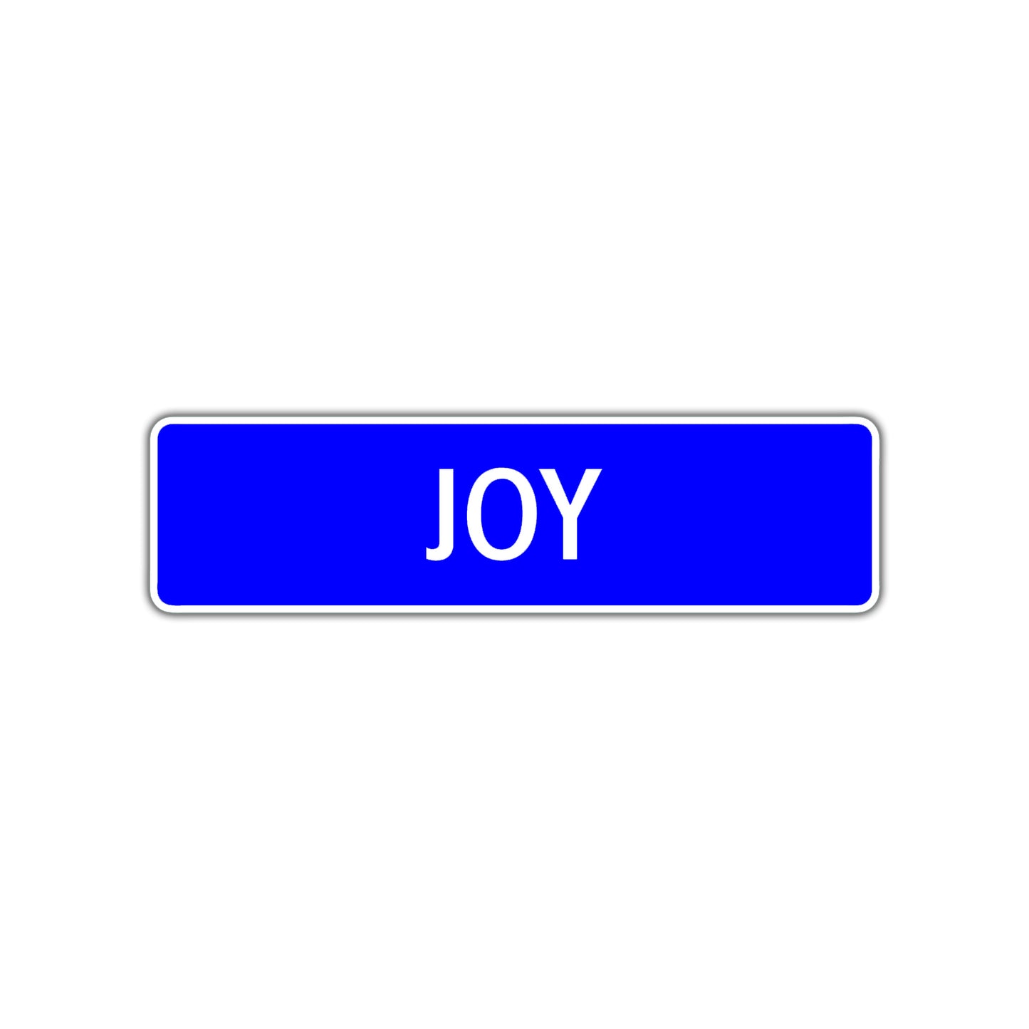 Joy Street Sign Children Name Room Plate