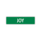 Joy Street Sign Children Name Room Plate