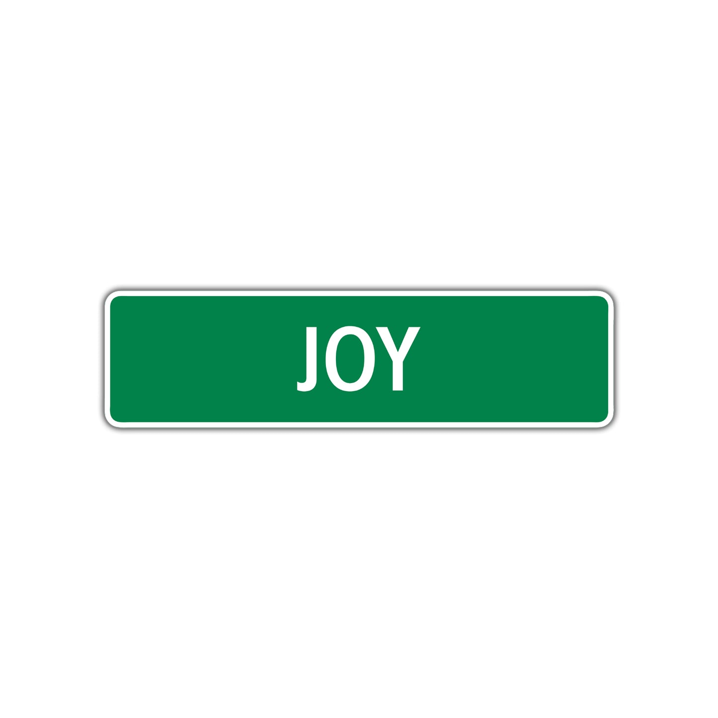 Joy Street Sign Children Name Room Plate