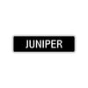 Juniper Street Sign Children Name Room Plate