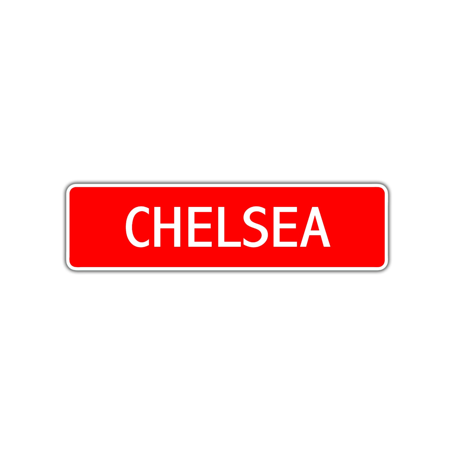 Chelsea Street Sign Children Name Room Plate