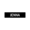 Jenna Street Sign Children Name Room Plate