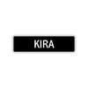 Kira Street Sign Children Name Room Plate