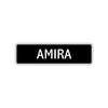 Amira Street Sign Children Name Room Plate