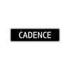 Cadence Street Sign Children Name Room Plate