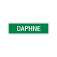 Daphne Street Sign Plate