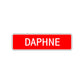 Daphne Street Sign