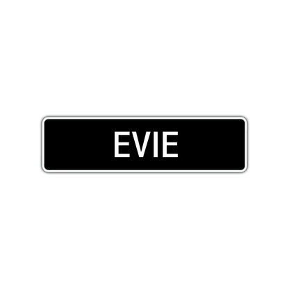 Evie Street Metal Sign