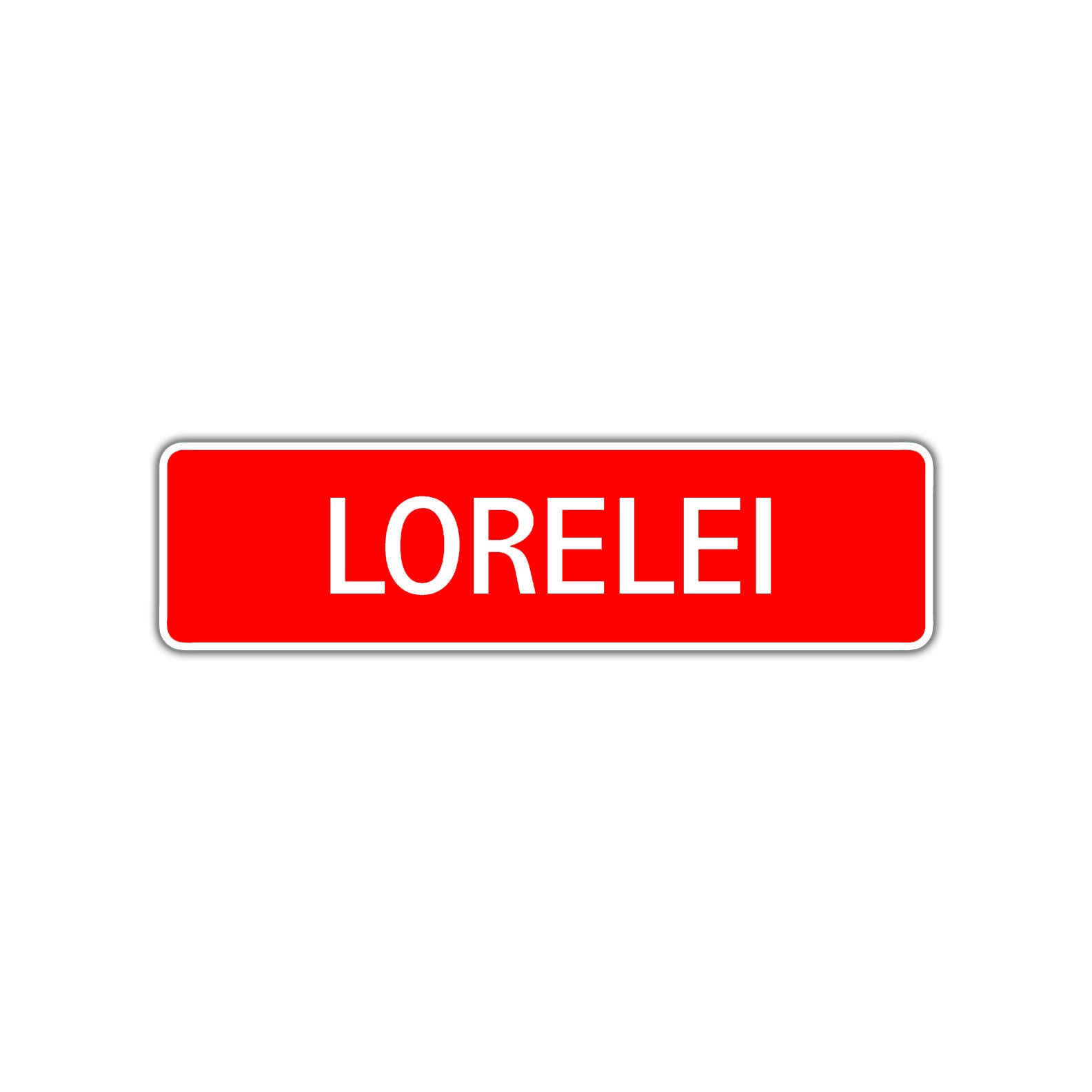 Lorelei Street Sign