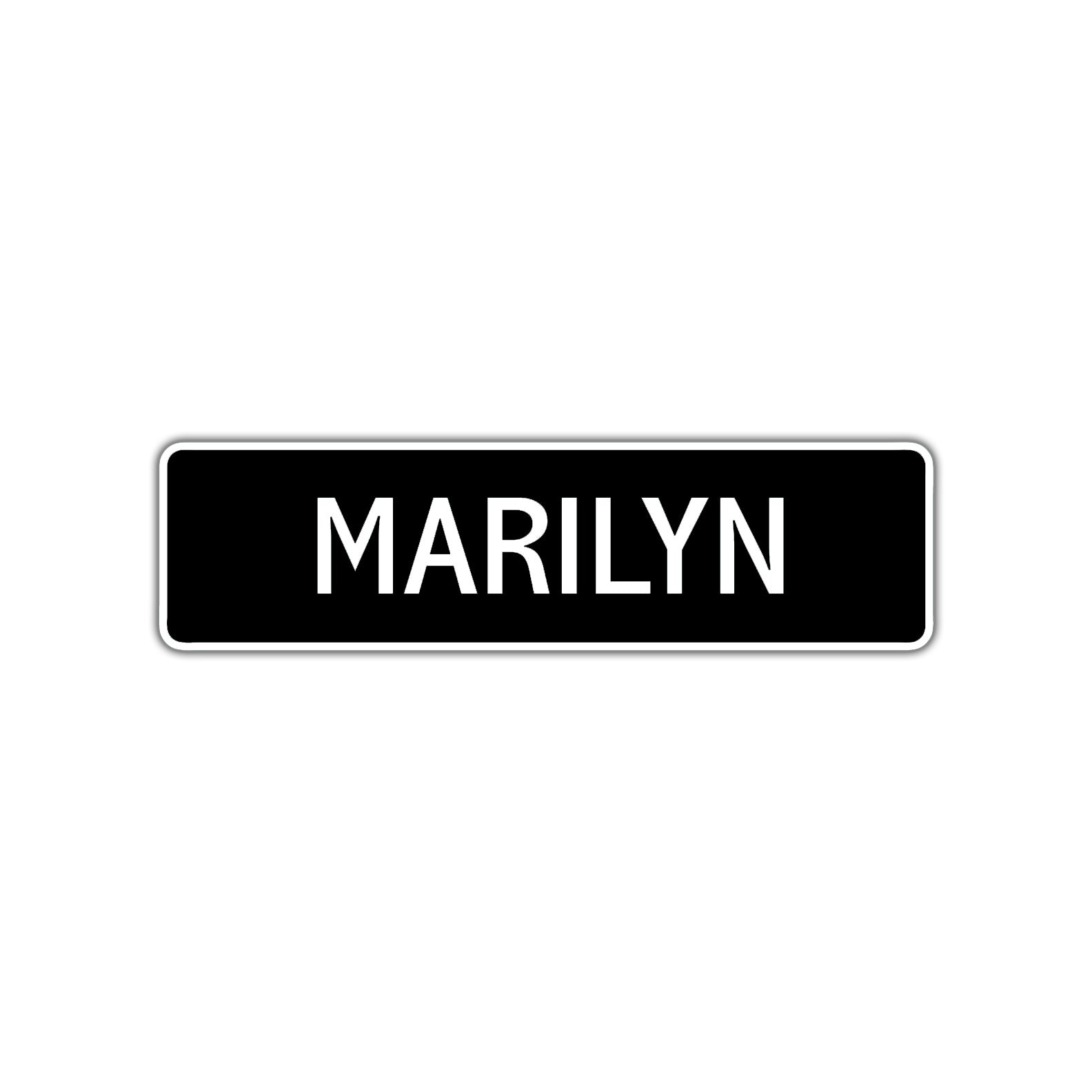 Marilyn Street Metal Sign 