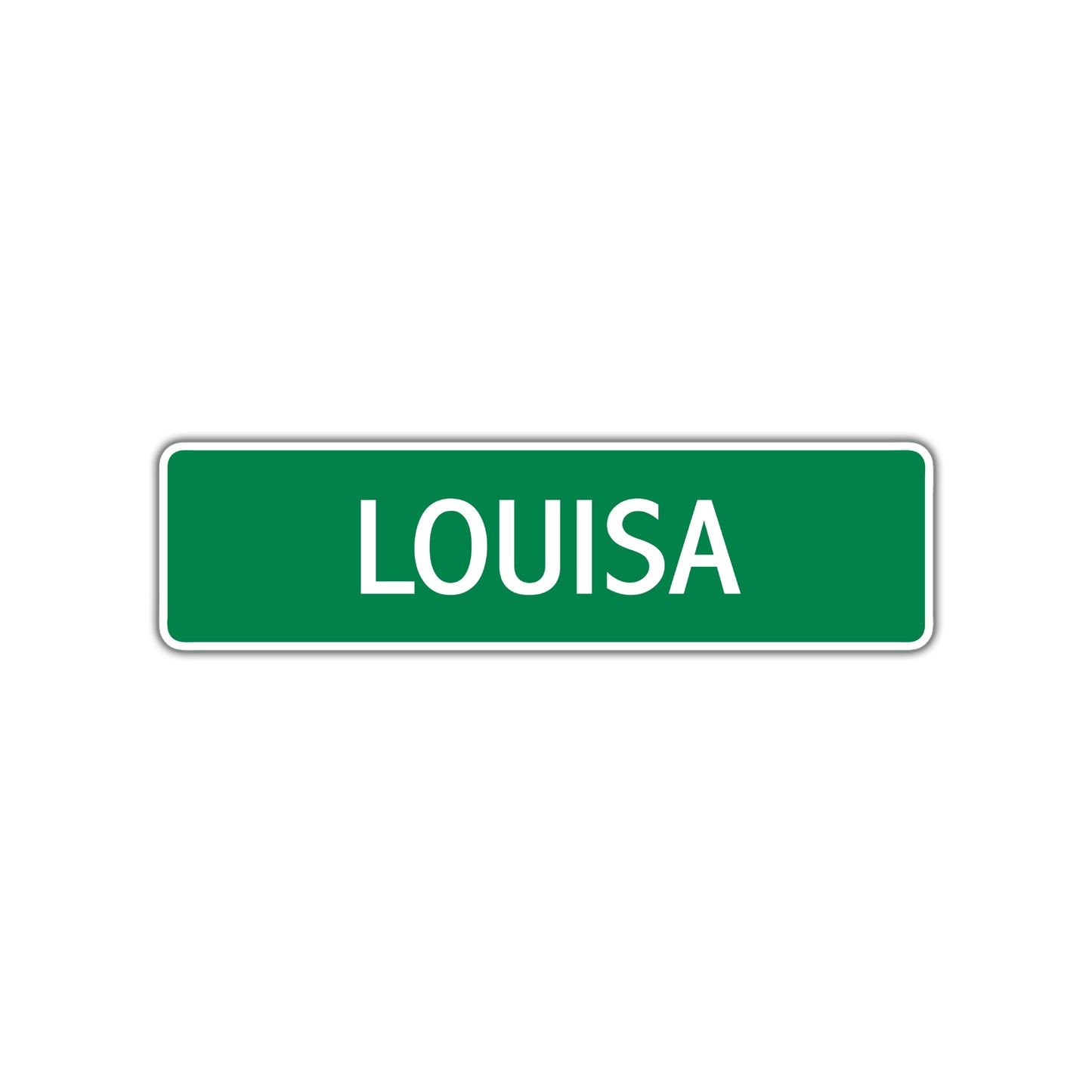 Louisa Street Sign
