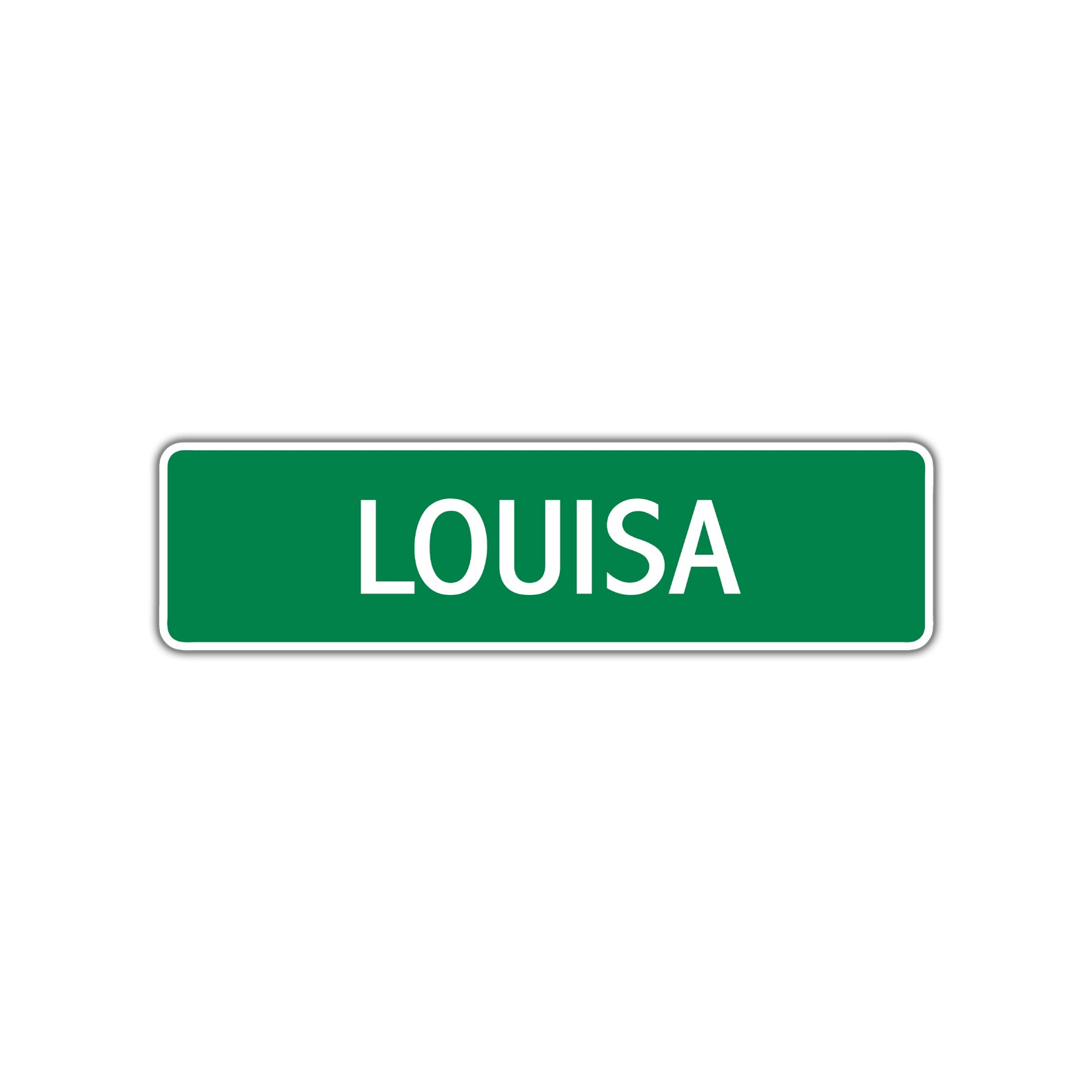 Louisa Street Sign