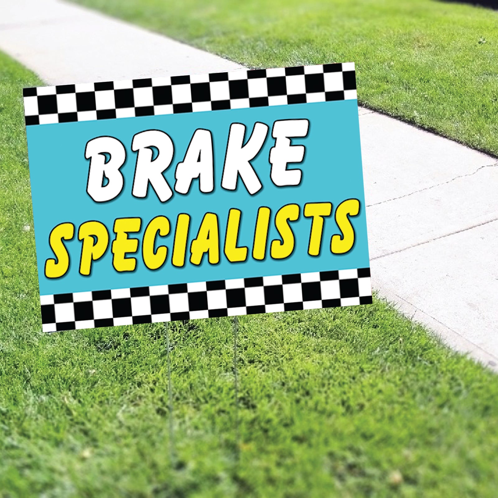 Brake Specialists Coroplast Yard Sign – Sign Fever