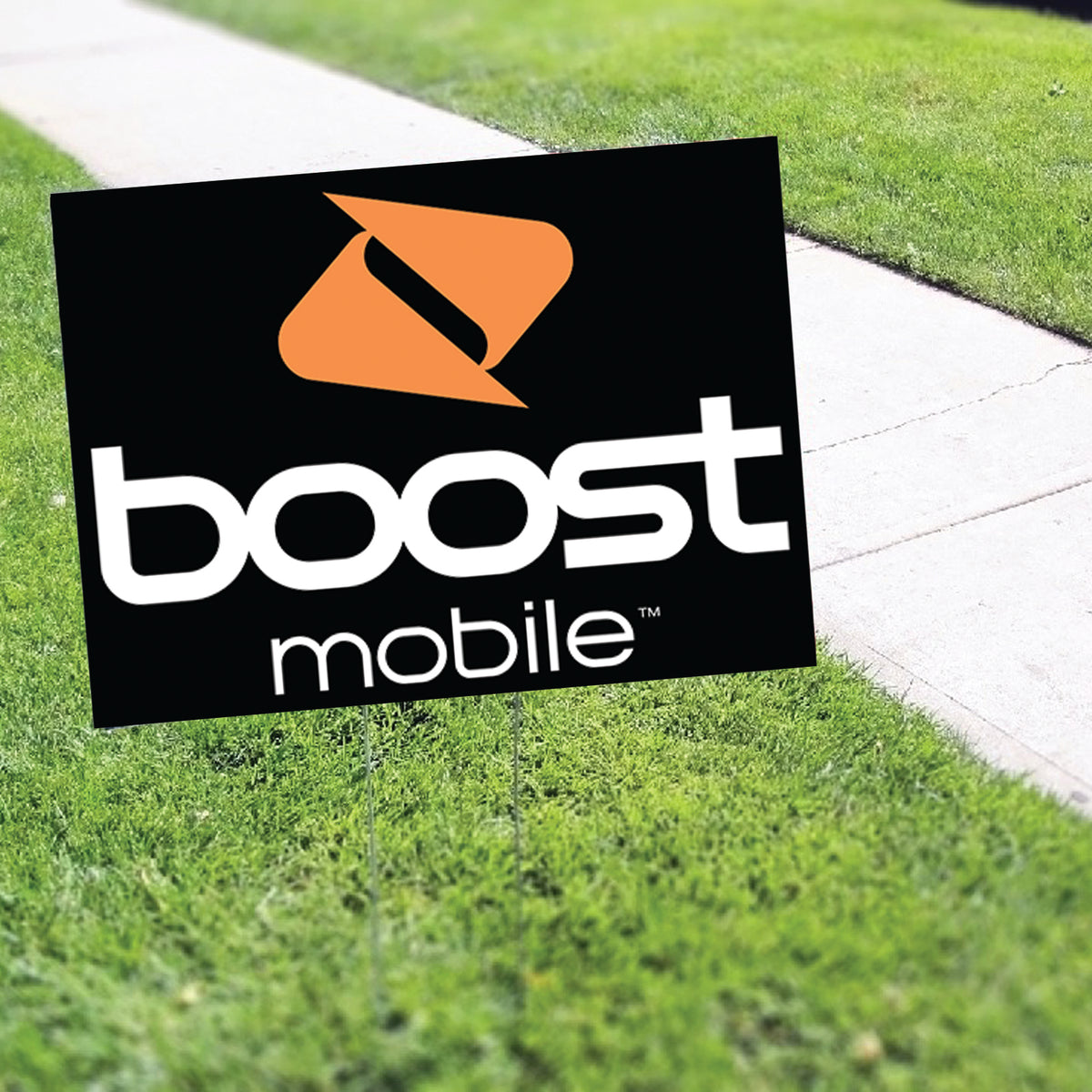 Boost Mobile Coroplast Yard Sign – Sign Fever
