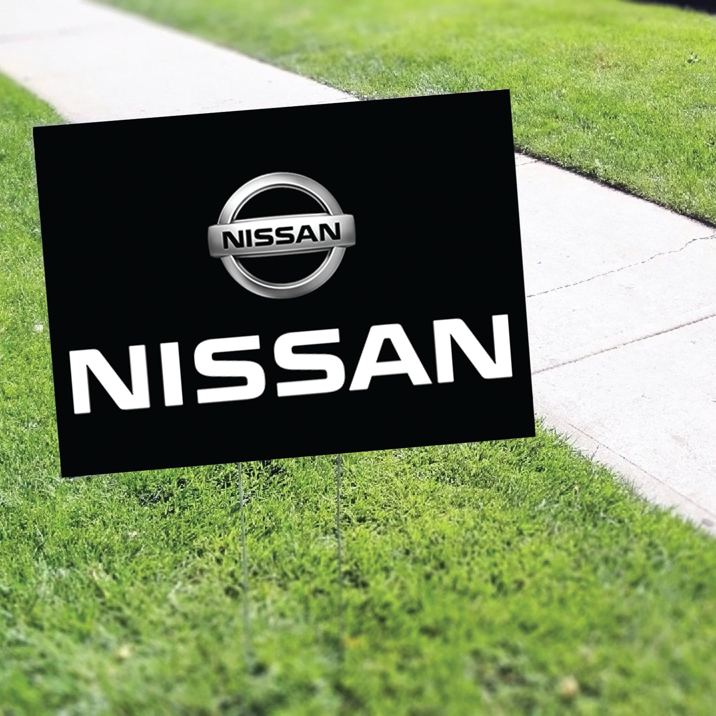 Nissan Coroplast Yard Sign
