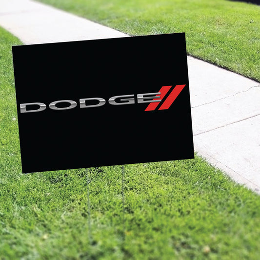 Dodge Coroplast Yard Sign