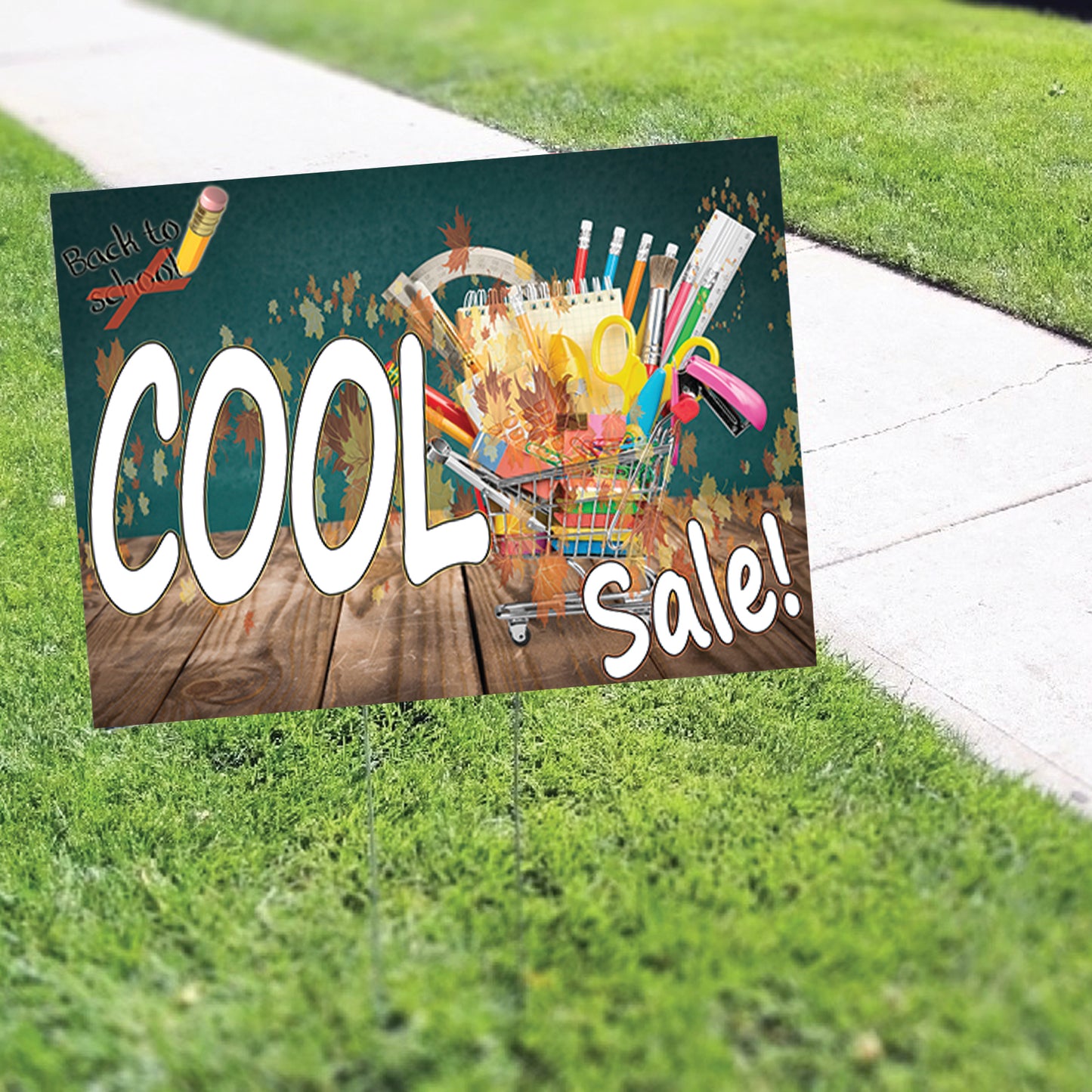 Cool Sale Coroplast Yard Sign