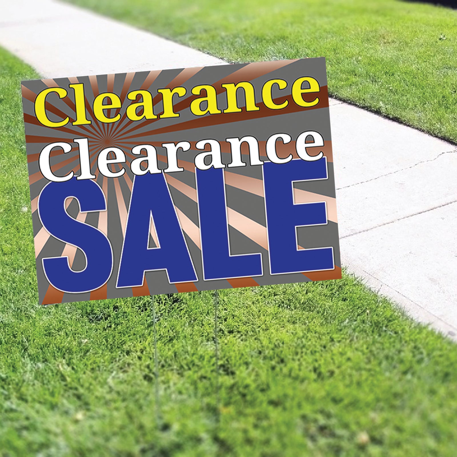 Clearance SaleCoroplast Yard Sign