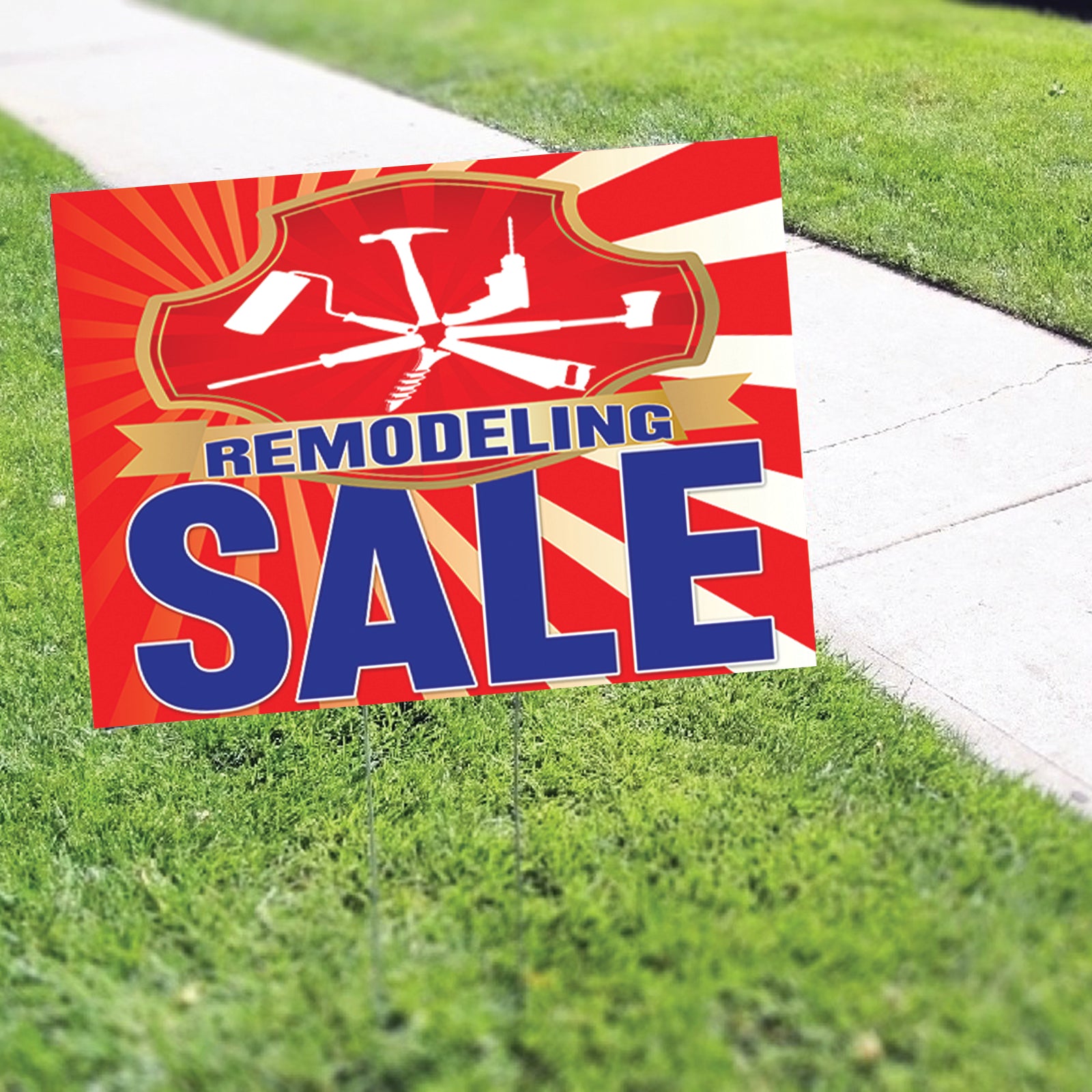 Remodeling Sale Coroplast Yard Sign – Sign Fever