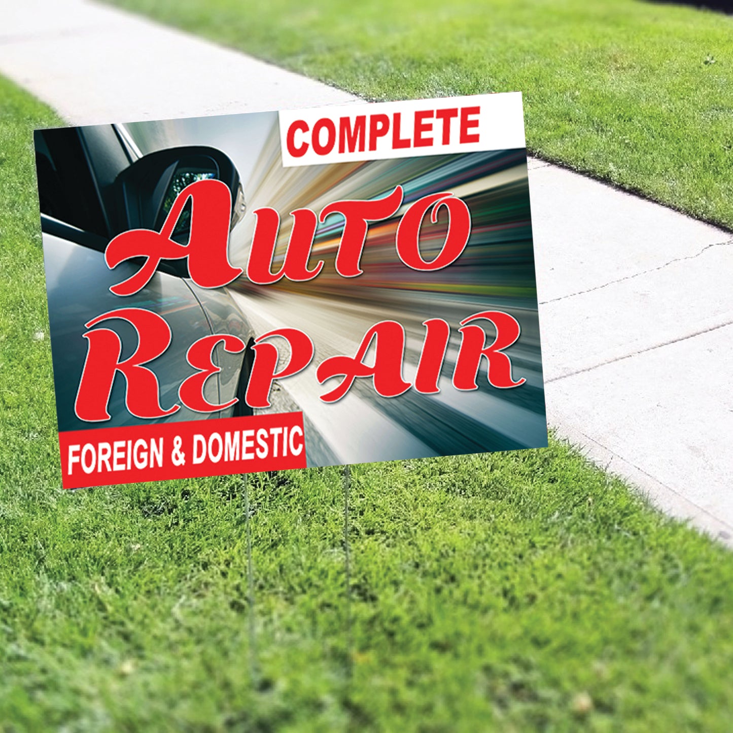 Individual Tax Returns Coroplast Yard Sign