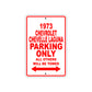 3 Chevrolet Chevelle Laguna Car Parking Only All Others Will Be Towed Sign