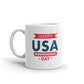 4th July Happy USA Independence Day Coffee Tea Ceramic Custom Coffee Mug/Cup