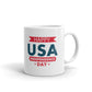 4th July Happy USA Independence Day Coffee Tea Ceramic Mug/Cup