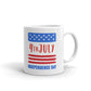 4th of July US Independence Day Coffee Tea Ceramic Mug/Cup 