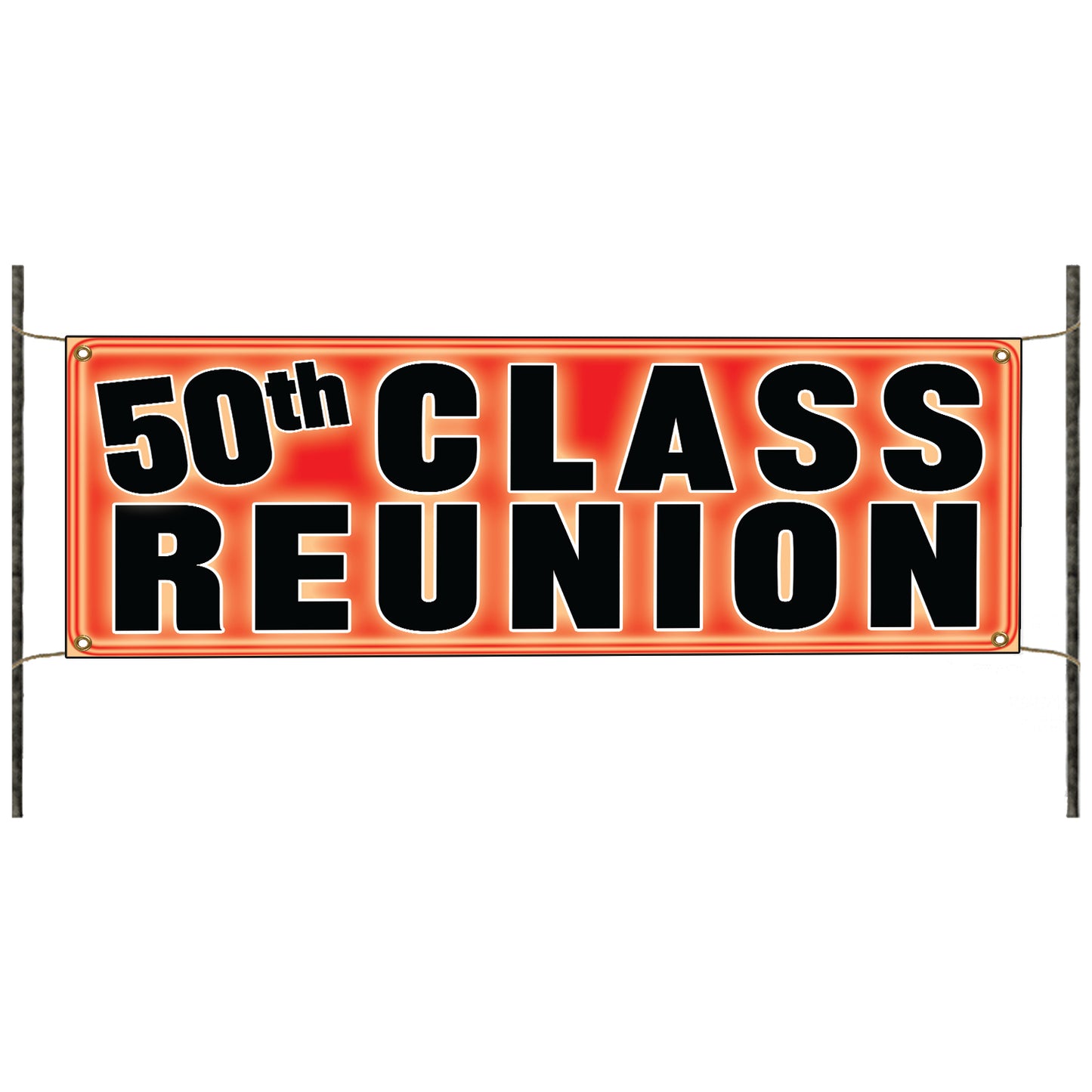 50th Class reunion vinyl printed banner sign