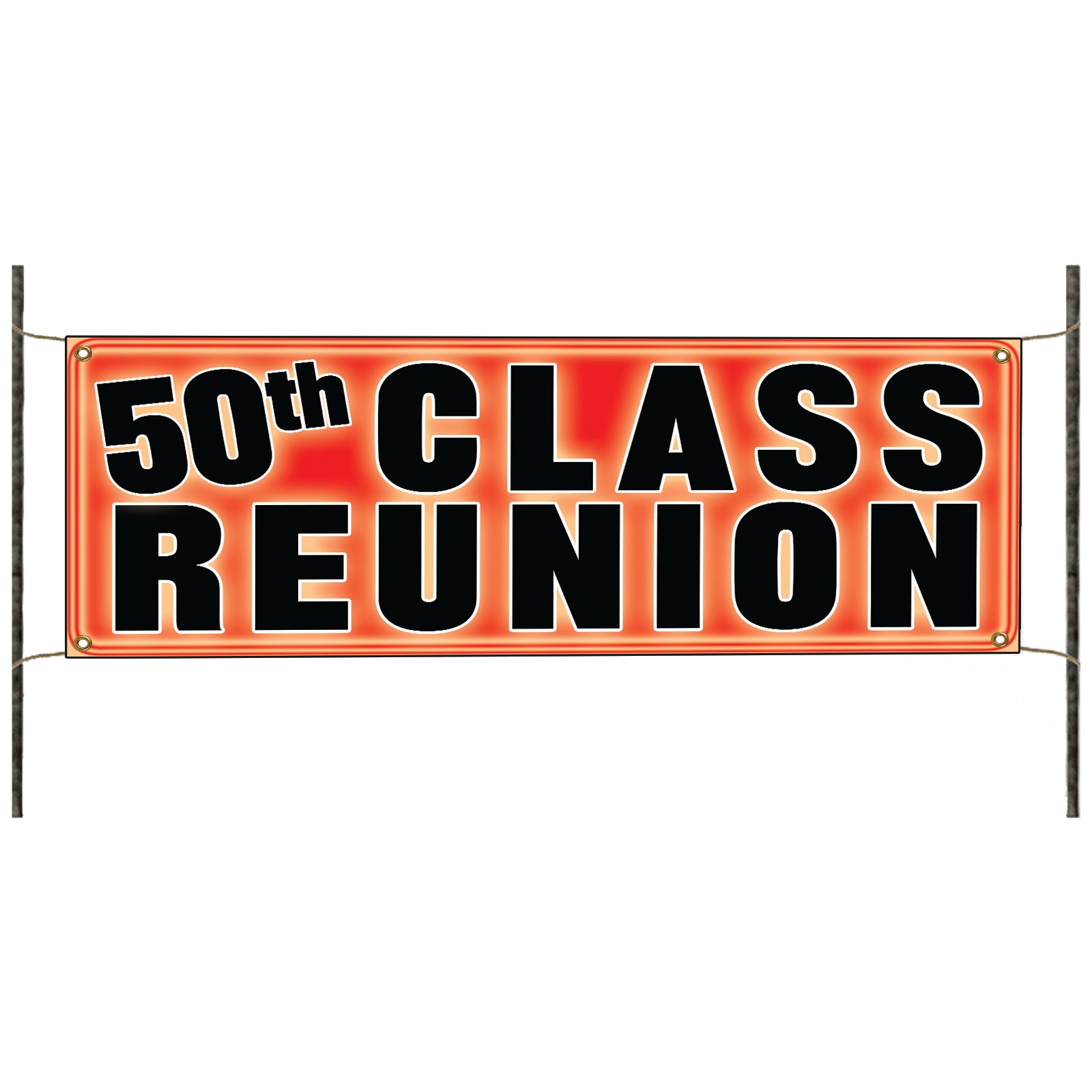50th Class reunion vinyl printed banner sign