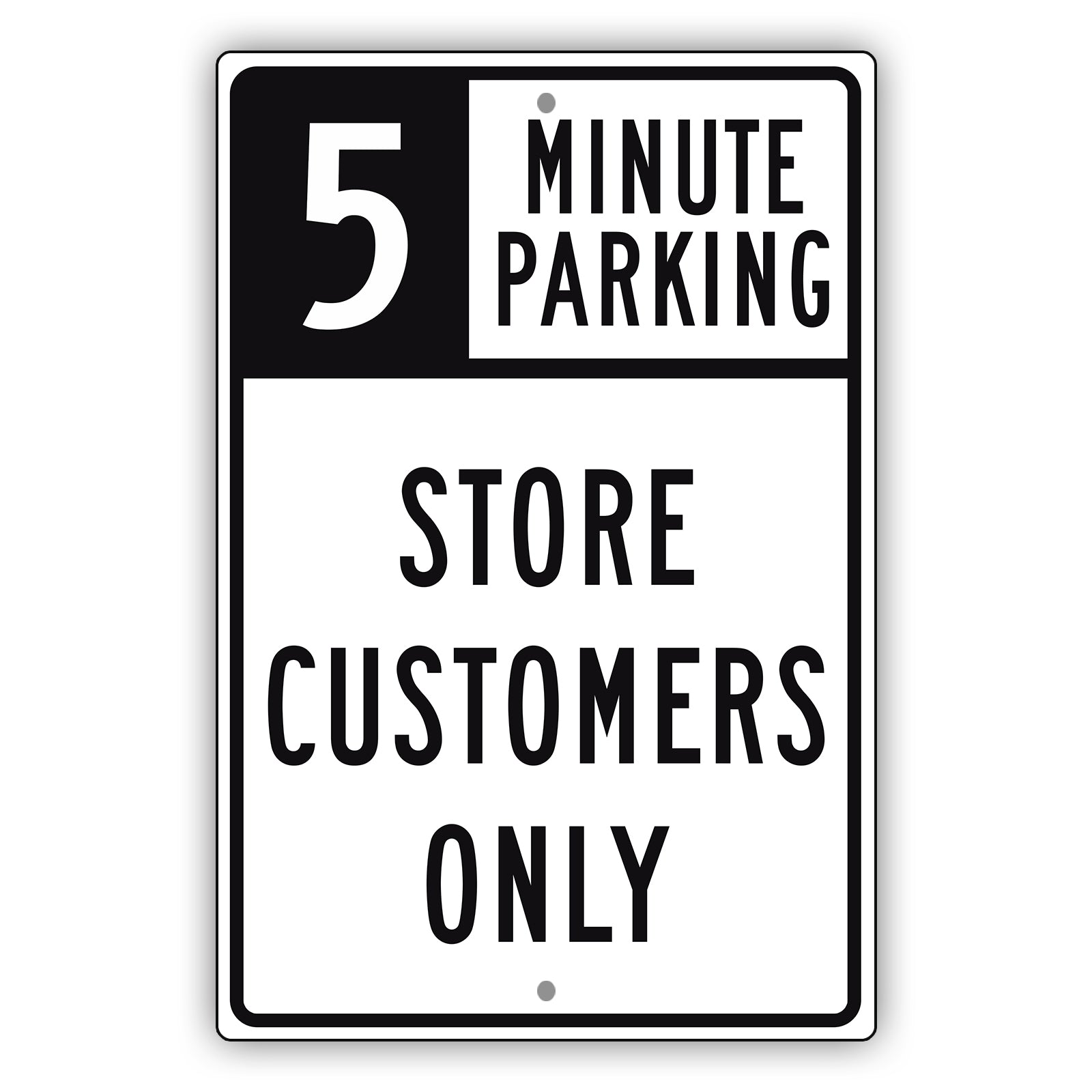 5 Minute Parking Store Customers Only
