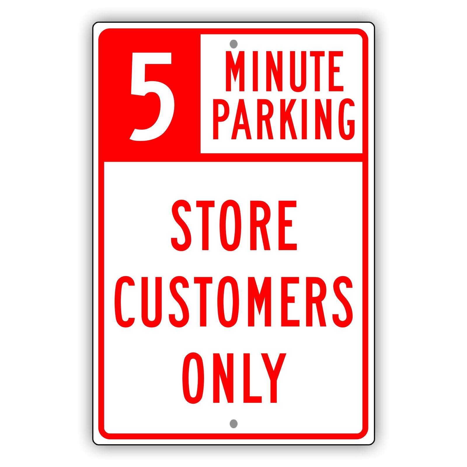 5 Minute Parking Store Customers Only